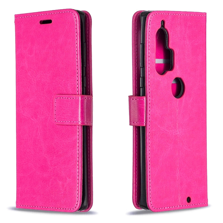 For Motorola Edge+ Crazy Horse Texture Horizontal Flip Leather Case with Holder & Card Slots & Wallet & Photo Frame