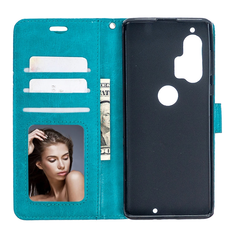 For Motorola Edge+ Crazy Horse Texture Horizontal Flip Leather Case with Holder & Card Slots & Wallet & Photo Frame
