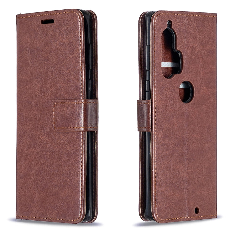 For Motorola Edge+ Crazy Horse Texture Horizontal Flip Leather Case with Holder & Card Slots & Wallet & Photo Frame
