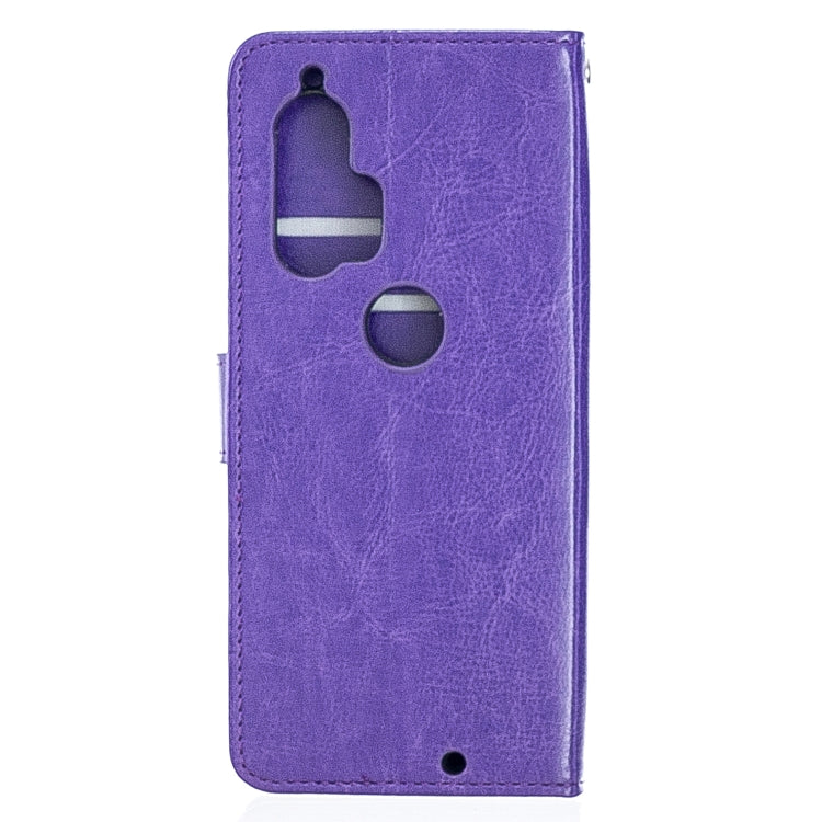 For Motorola Edge+ Crazy Horse Texture Horizontal Flip Leather Case with Holder & Card Slots & Wallet & Photo Frame