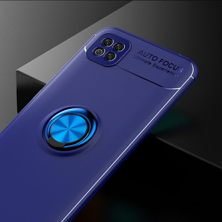 For Xiaomi Poco C3 Metal Ring Holder 360 Degree Rotating TPU Case