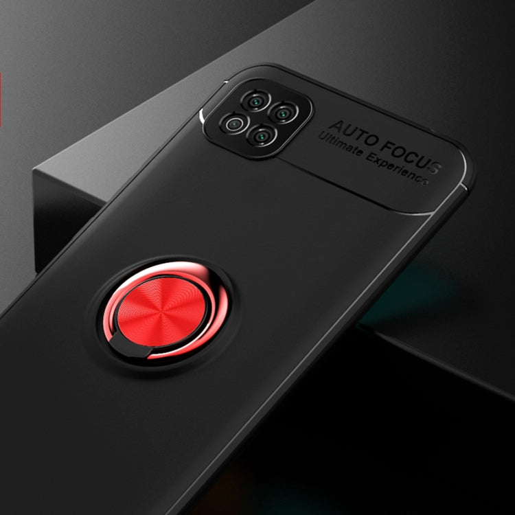 For Xiaomi Poco C3 Metal Ring Holder 360 Degree Rotating TPU Case