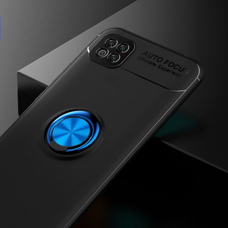 For Xiaomi Poco C3 Metal Ring Holder 360 Degree Rotating TPU Case