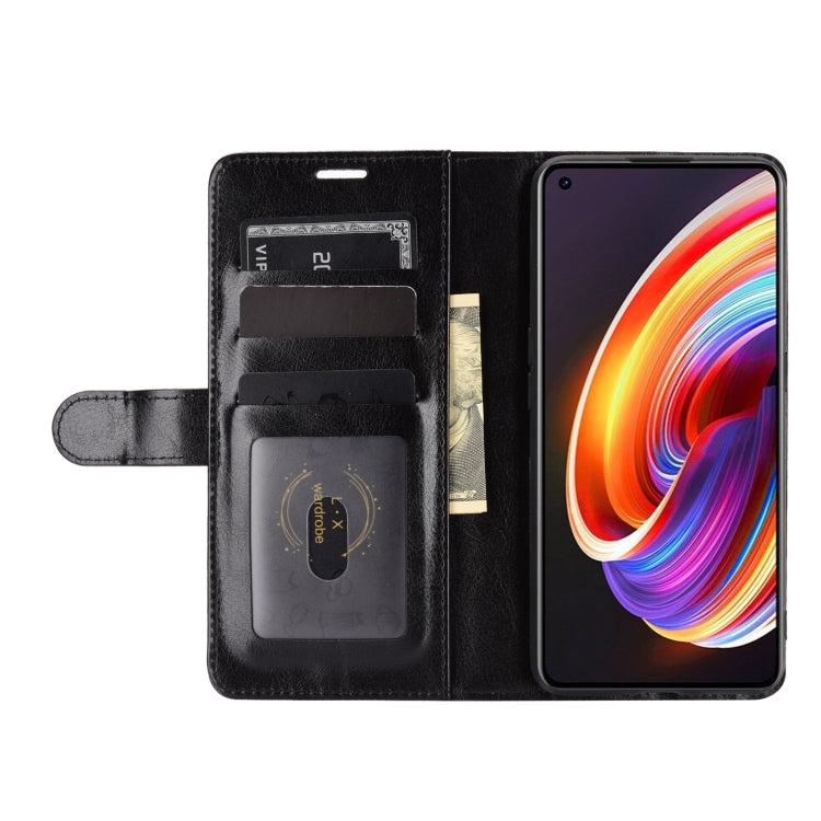 For OPPO Realme X7 Pro R64 Texture Single Horizontal Flip Protective Case with Holder & Card Slots & Wallet& Photo Frame