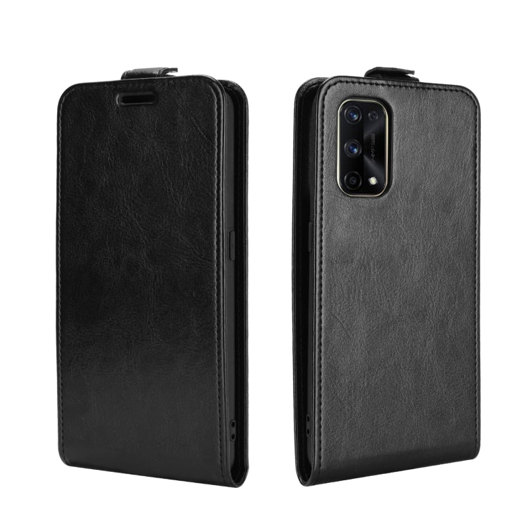 For OPPO Realme X7 Pro R64 Texture Single Vertical Flip Leather Protective Case with Card Slots & Photo Frame