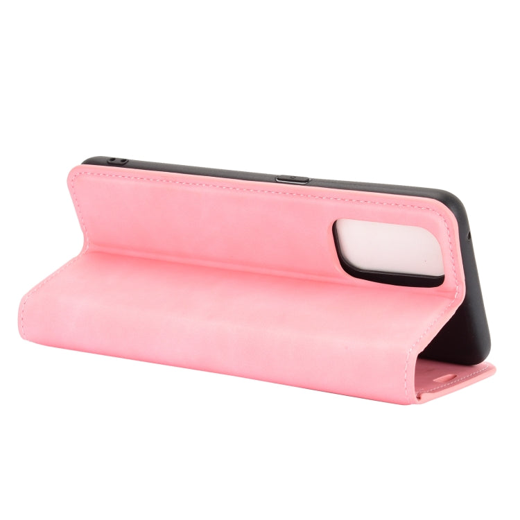 For OPPO Realme X7 Pro Retro-skin Business Magnetic Suction Leather Case with Holder & Card Slots & Wallet