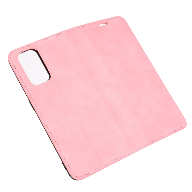 For OPPO Realme X7 Pro Retro-skin Business Magnetic Suction Leather Case with Holder & Card Slots & Wallet