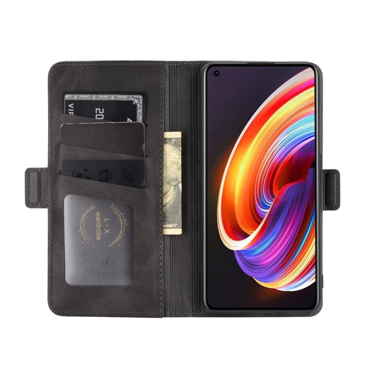 For OPPO Realme X7 Pro Dual-side Magnetic Buckle Horizontal Flip Leather Case with Holder & Card Slots & Wallet