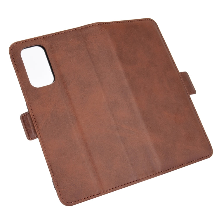 For OPPO Realme X7 Pro Dual-side Magnetic Buckle Horizontal Flip Leather Case with Holder & Card Slots & Wallet