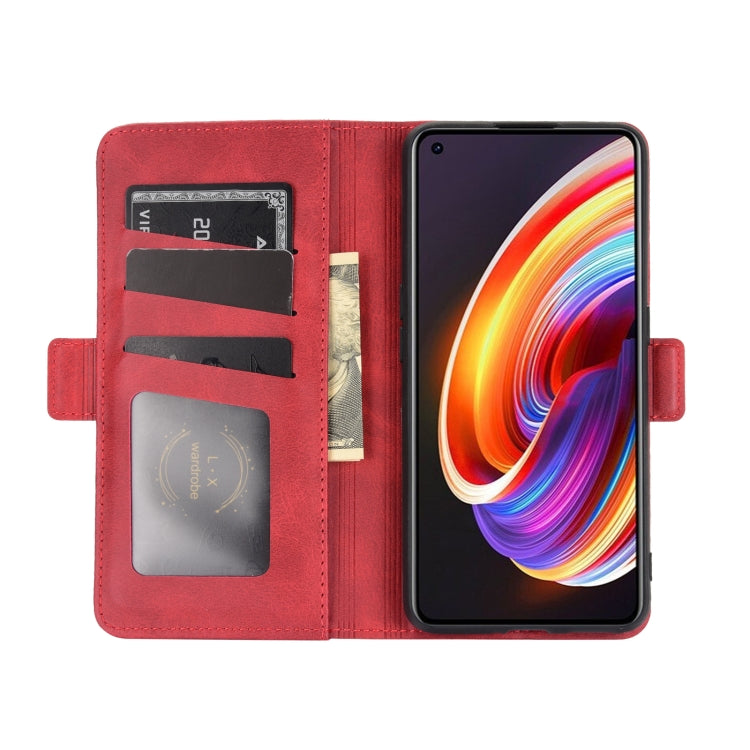 For OPPO Realme X7 Pro Dual-side Magnetic Buckle Horizontal Flip Leather Case with Holder & Card Slots & Wallet