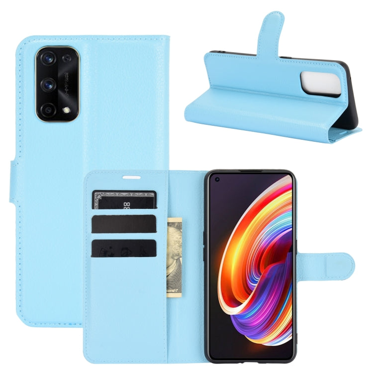 For OPPO Realme X7 Pro Litchi Texture Horizontal Flip Protective Case with Holder & Card Slots & Wallet