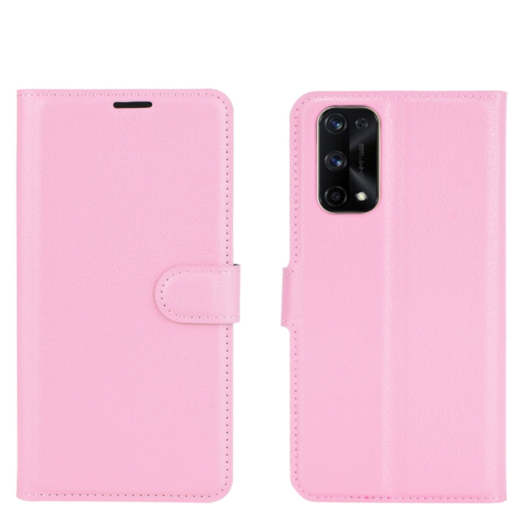 For OPPO Realme X7 Pro Litchi Texture Horizontal Flip Protective Case with Holder & Card Slots & Wallet