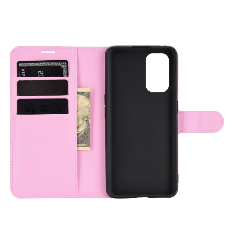 For OPPO Realme X7 Pro Litchi Texture Horizontal Flip Protective Case with Holder & Card Slots & Wallet