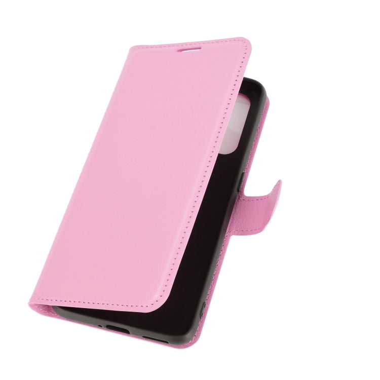 For OPPO Realme X7 Pro Litchi Texture Horizontal Flip Protective Case with Holder & Card Slots & Wallet