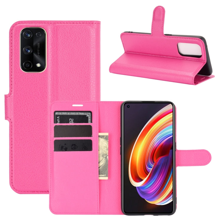 For OPPO Realme X7 Pro Litchi Texture Horizontal Flip Protective Case with Holder & Card Slots & Wallet