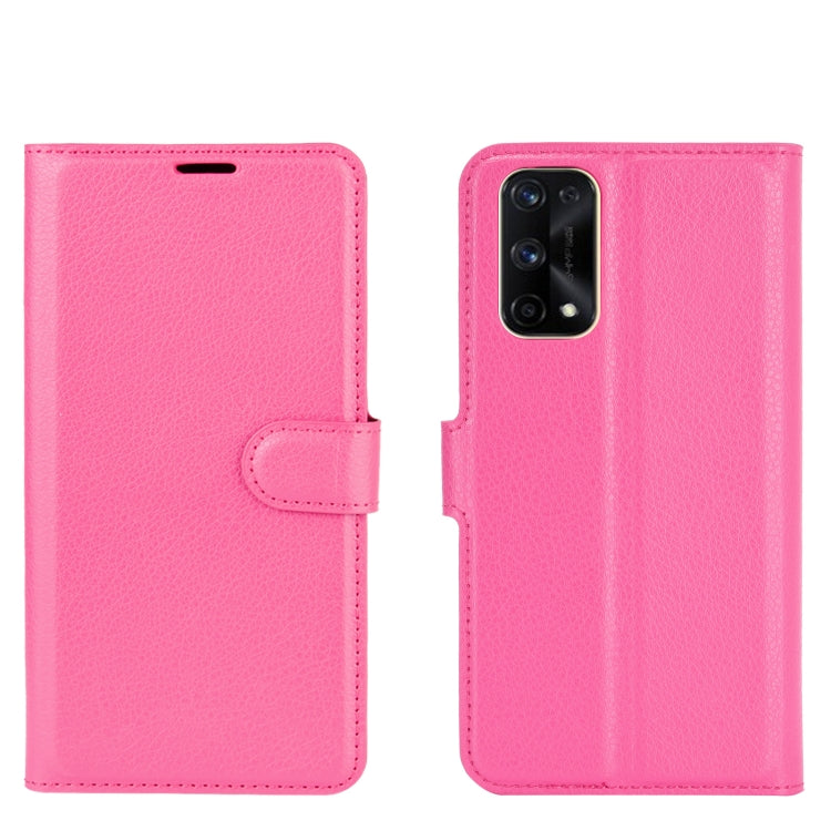 For OPPO Realme X7 Pro Litchi Texture Horizontal Flip Protective Case with Holder & Card Slots & Wallet