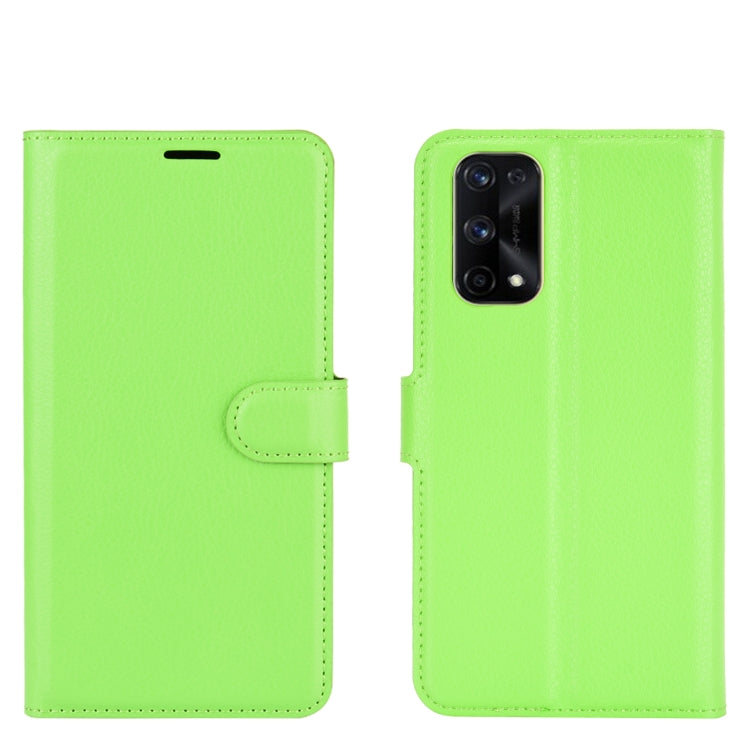 For OPPO Realme X7 Pro Litchi Texture Horizontal Flip Protective Case with Holder & Card Slots & Wallet
