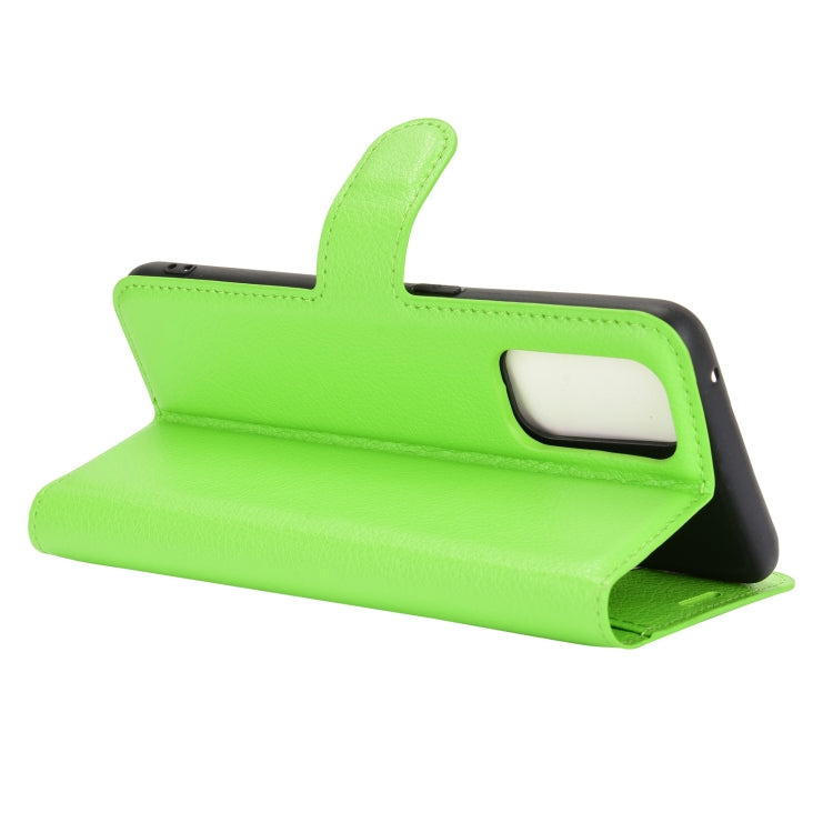 For OPPO Realme X7 Pro Litchi Texture Horizontal Flip Protective Case with Holder & Card Slots & Wallet