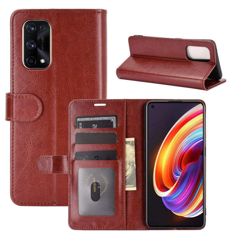 For OPPO Realme X7 R64 Texture Single Horizontal Flip Protective Case with Holder & Card Slots & Wallet& Photo Frame