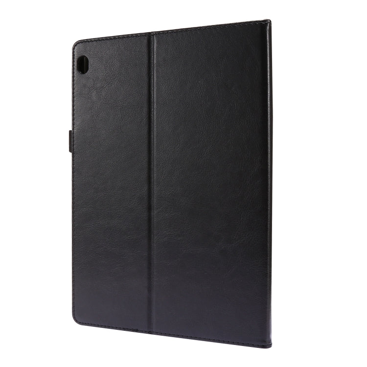 For Lenovo Tab M10 10.1 2-Folding Business Horizontal Flip PU Leather Case with Card Slots & Holder