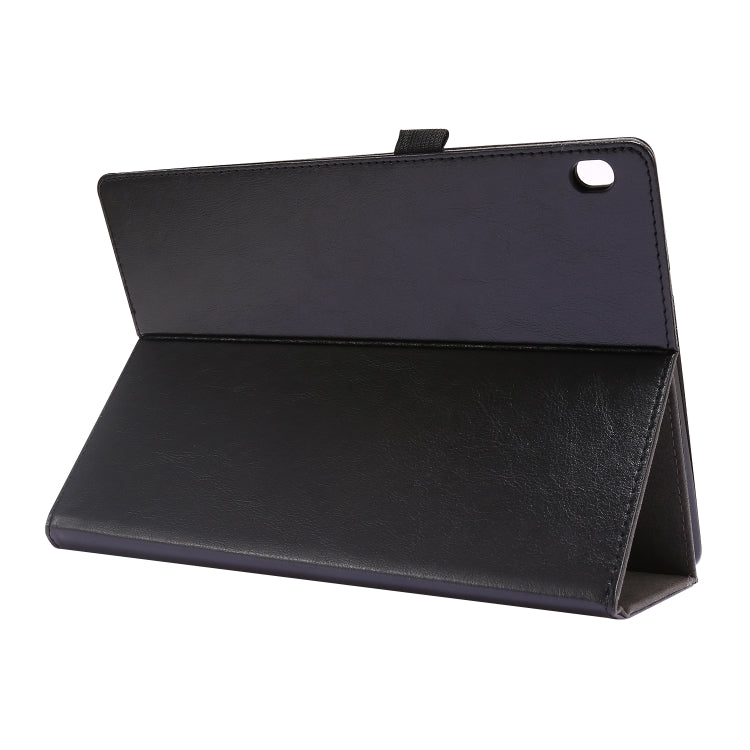 For Lenovo Tab M10 10.1 2-Folding Business Horizontal Flip PU Leather Case with Card Slots & Holder