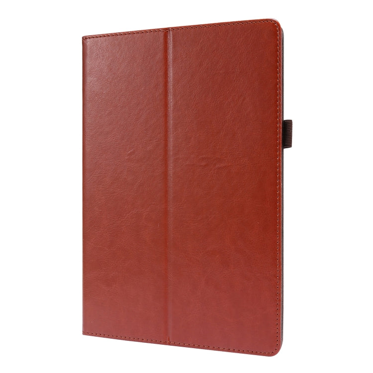 For Lenovo Tab M10 10.1 2-Folding Business Horizontal Flip PU Leather Case with Card Slots & Holder