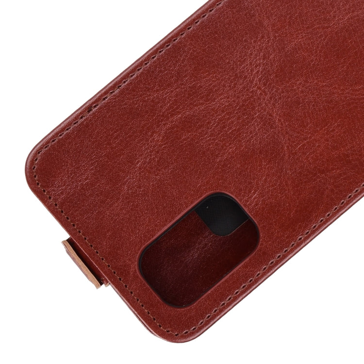 For Oppo Realme X7 R64 Texture Single Vertical Flip Leather Protective Case with Card Slots & Photo Frame