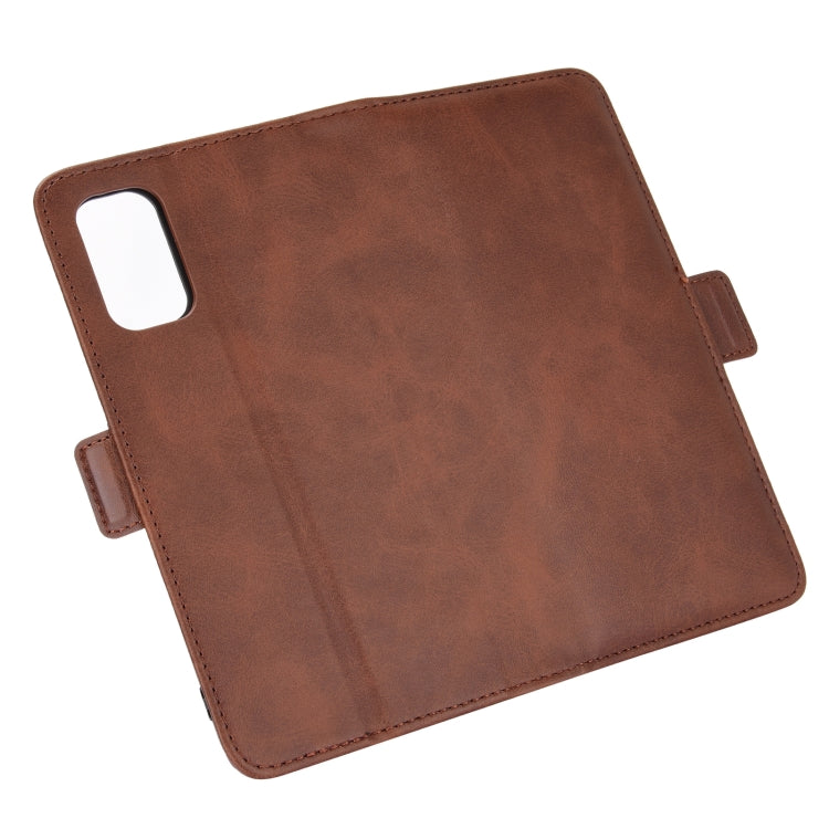 For Oppo Realme X7 Dual-side Magnetic Buckle Horizontal Flip Leather Case with Holder & Card Slots & Wallet