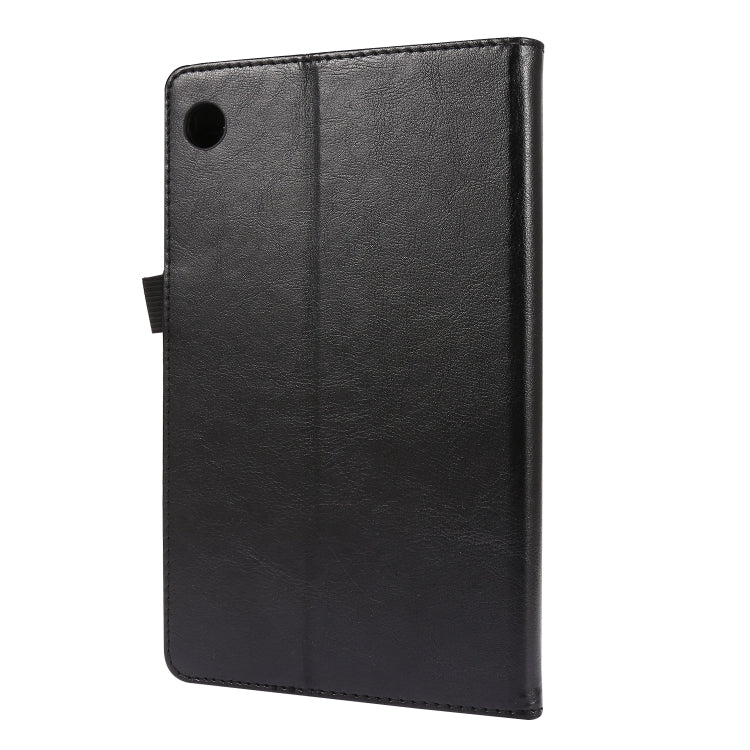 For Huawei MatePad T8 8.0 2-Folding Business Horizontal Flip PU Leather Case with Card Slots & Holder
