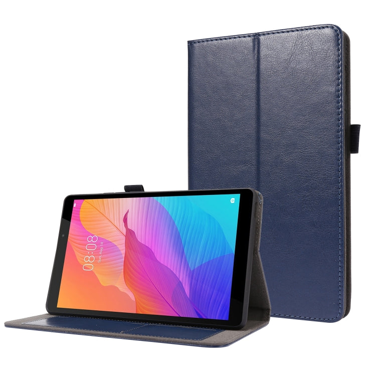 For Huawei MatePad T8 8.0 2-Folding Business Horizontal Flip PU Leather Case with Card Slots & Holder