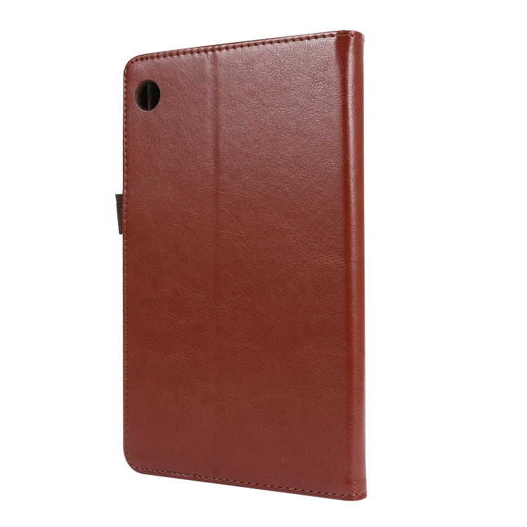 For Huawei MatePad T8 8.0 2-Folding Business Horizontal Flip PU Leather Case with Card Slots & Holder