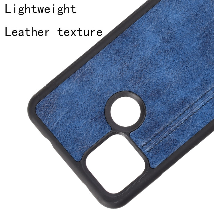 For Google Pixel 5 Shockproof Sewing Cow Pattern Skin PC + PU + TPU Case