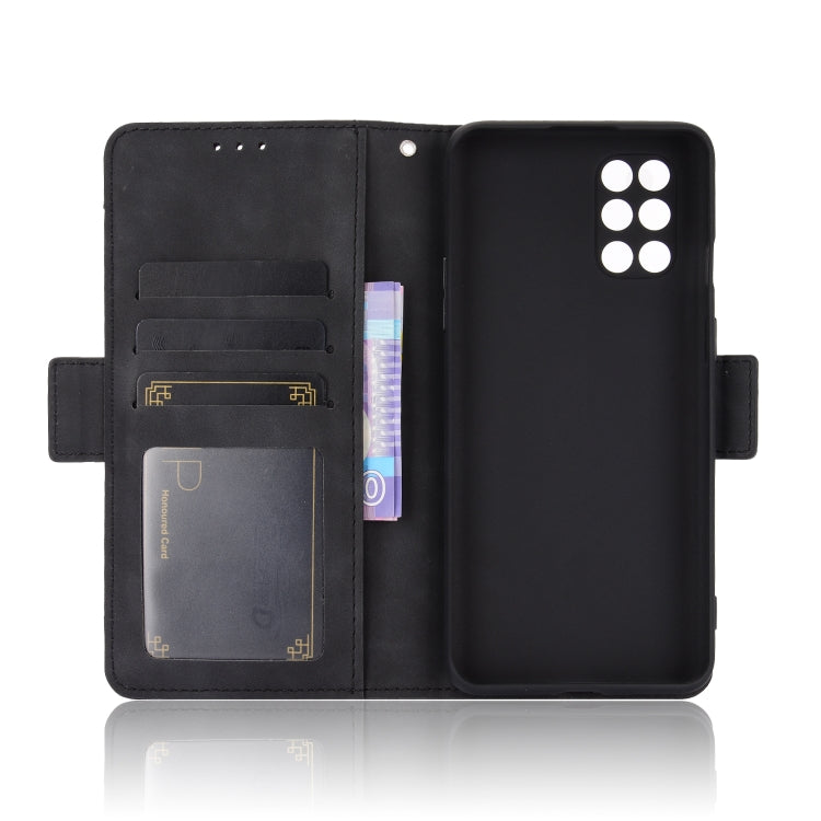 For OnePlus 8T Wallet Style Skin Feel Calf Pattern Leather Case with Separate Card Slot