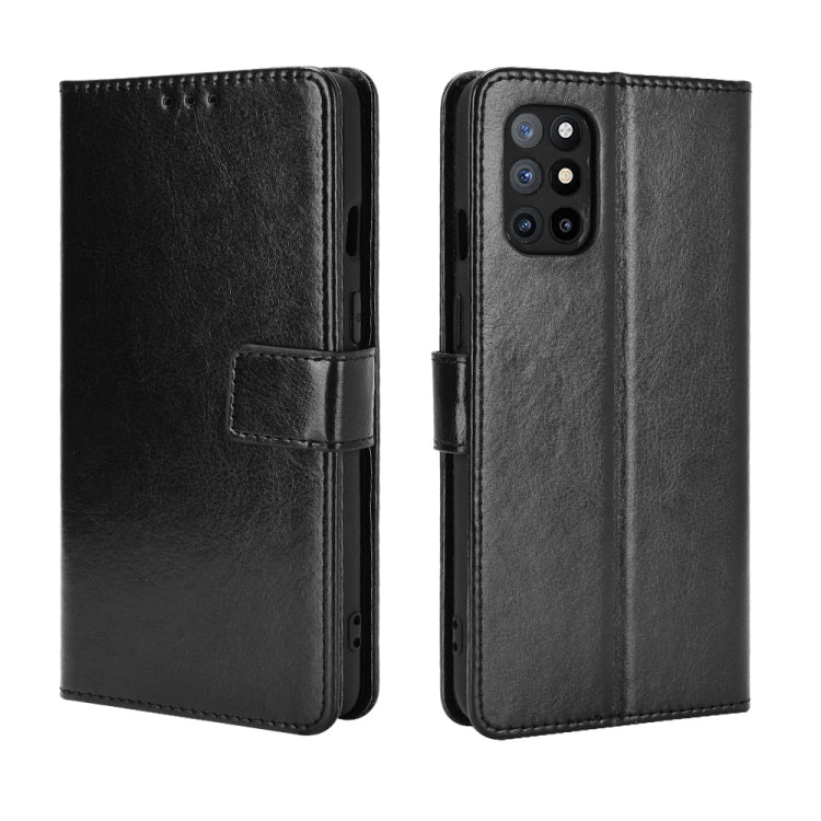 For OnePlus 8T Retro Crazy Horse Texture Horizontal Flip Leather Case with Holder & Card Slots & Photo Frame