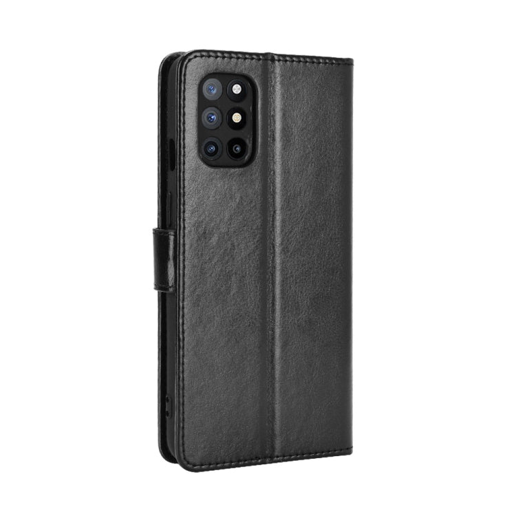 For OnePlus 8T Retro Crazy Horse Texture Horizontal Flip Leather Case with Holder & Card Slots & Photo Frame