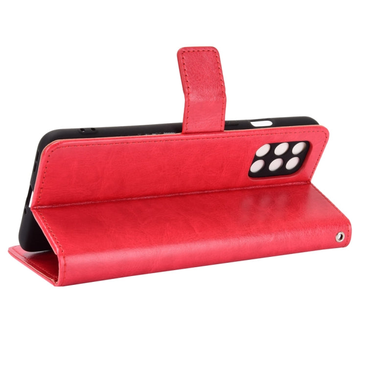 For OnePlus 8T Retro Crazy Horse Texture Horizontal Flip Leather Case with Holder & Card Slots & Photo Frame