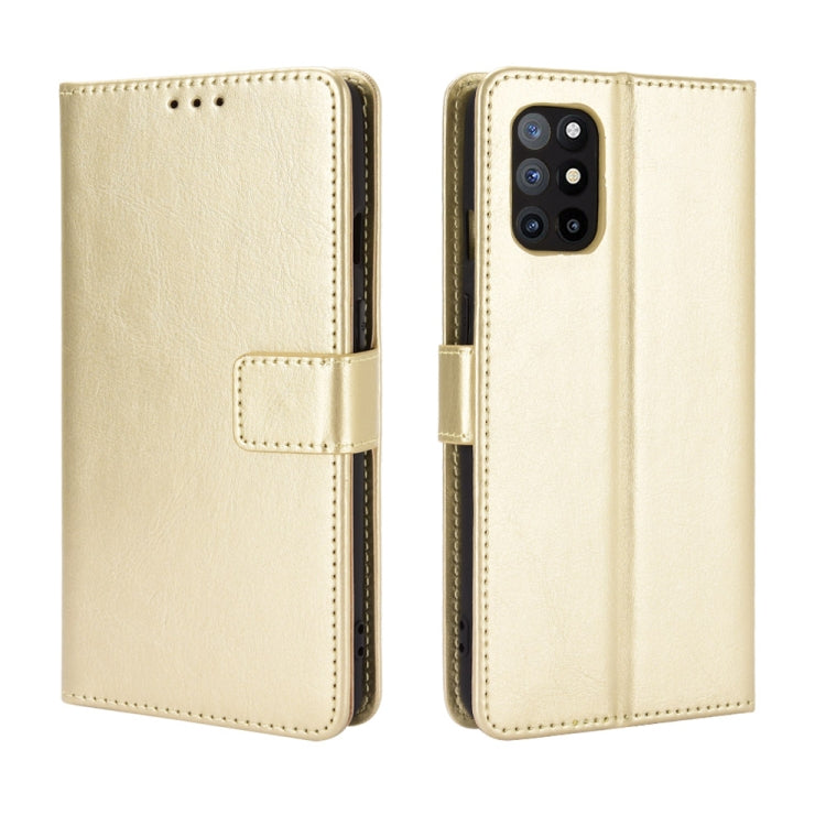 For OnePlus 8T Retro Crazy Horse Texture Horizontal Flip Leather Case with Holder & Card Slots & Photo Frame