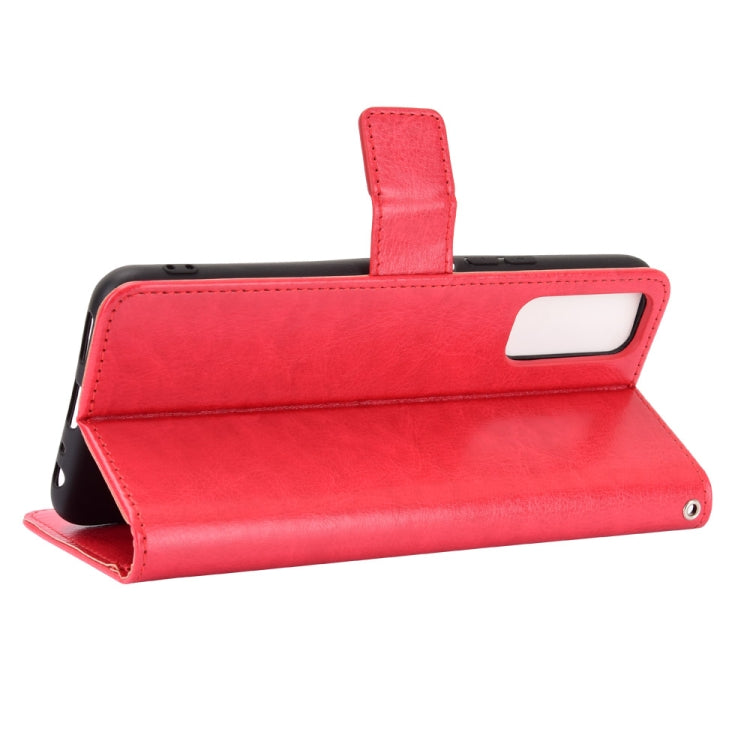 For VIVO Y20 2020/ Y20i Retro Crazy Horse Texture Horizontal Flip Leather Case , with Holder & Card Slots & Photo Frame