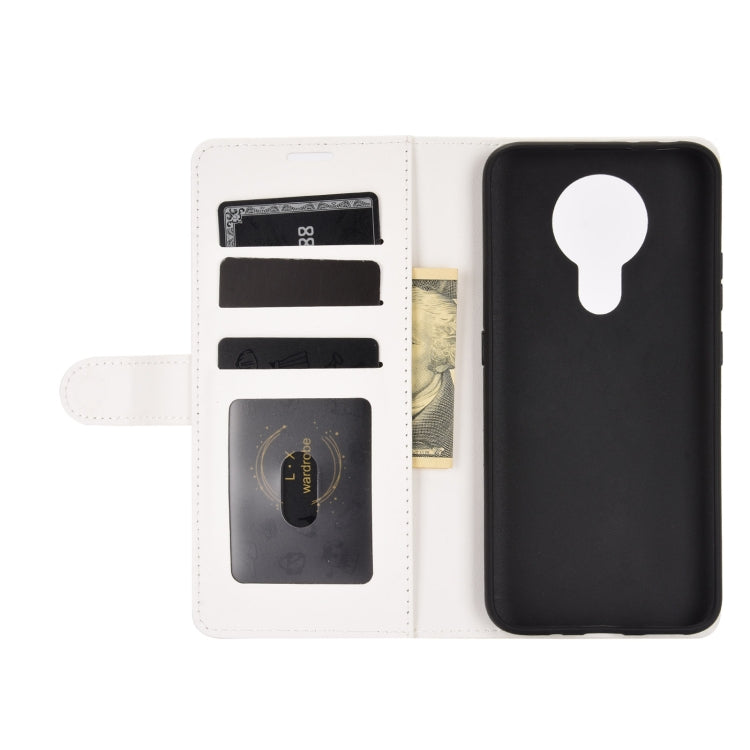 For Nokia 3.4 R64 Texture Single Horizontal Flip Protective Case with Holder & Card Slots & Wallet& Photo Frame