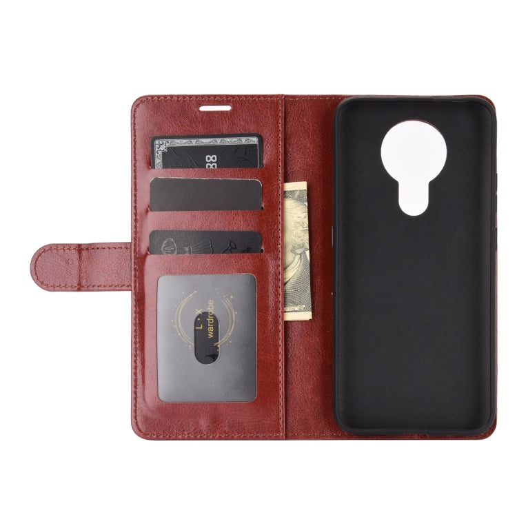 For Nokia 3.4 R64 Texture Single Horizontal Flip Protective Case with Holder & Card Slots & Wallet& Photo Frame