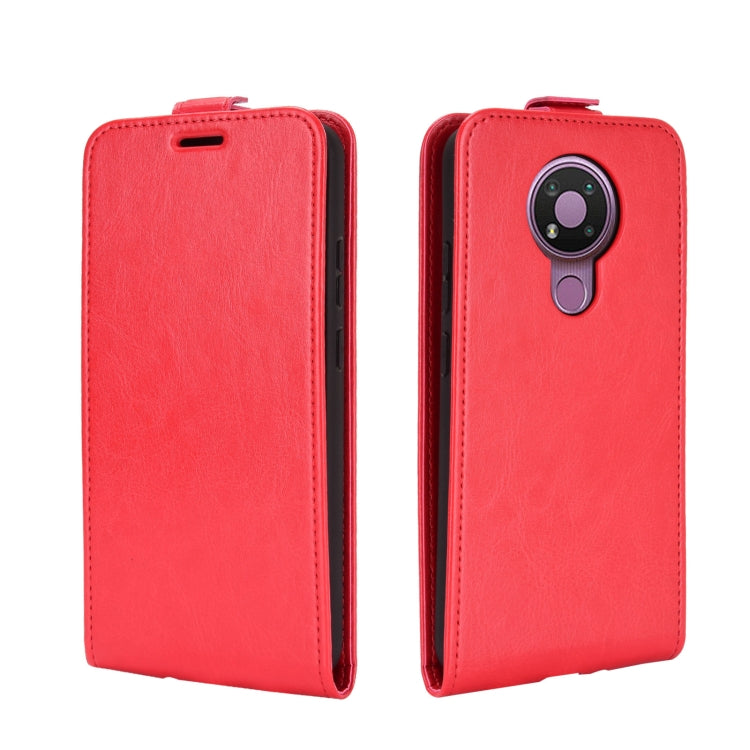 For Nokia 3.4 R64 Texture Single Vertical Flip Leather Protective Case with Card Slots & Photo Frame