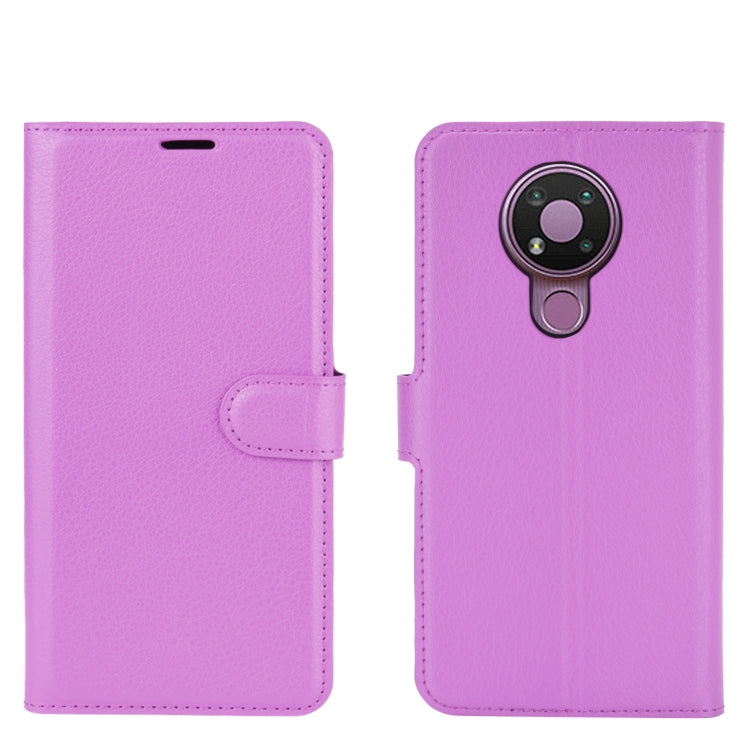 For Nokia 3.4 Litchi Texture Horizontal Flip Protective Case with Holder & Card Slots & Wallet
