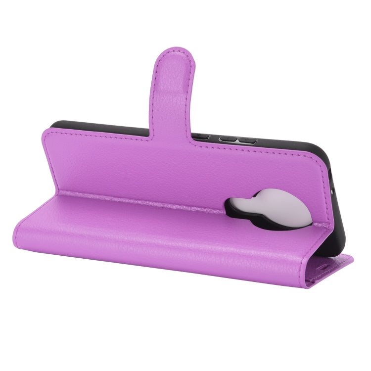 For Nokia 3.4 Litchi Texture Horizontal Flip Protective Case with Holder & Card Slots & Wallet