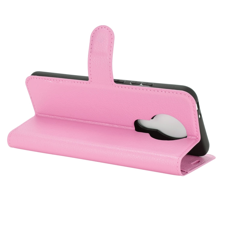 For Nokia 3.4 Litchi Texture Horizontal Flip Protective Case with Holder & Card Slots & Wallet