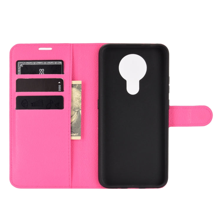 For Nokia 3.4 Litchi Texture Horizontal Flip Protective Case with Holder & Card Slots & Wallet