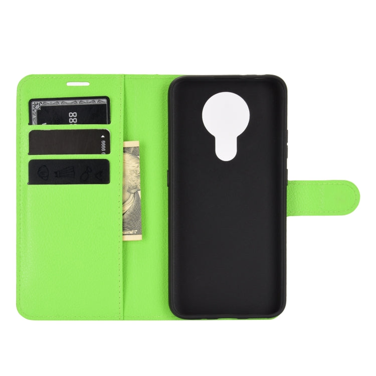 For Nokia 3.4 Litchi Texture Horizontal Flip Protective Case with Holder & Card Slots & Wallet