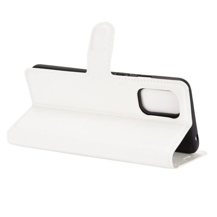 For OnePlus 8T Litchi Texture Horizontal Flip Protective Case with Holder & Card Slots & Wallet