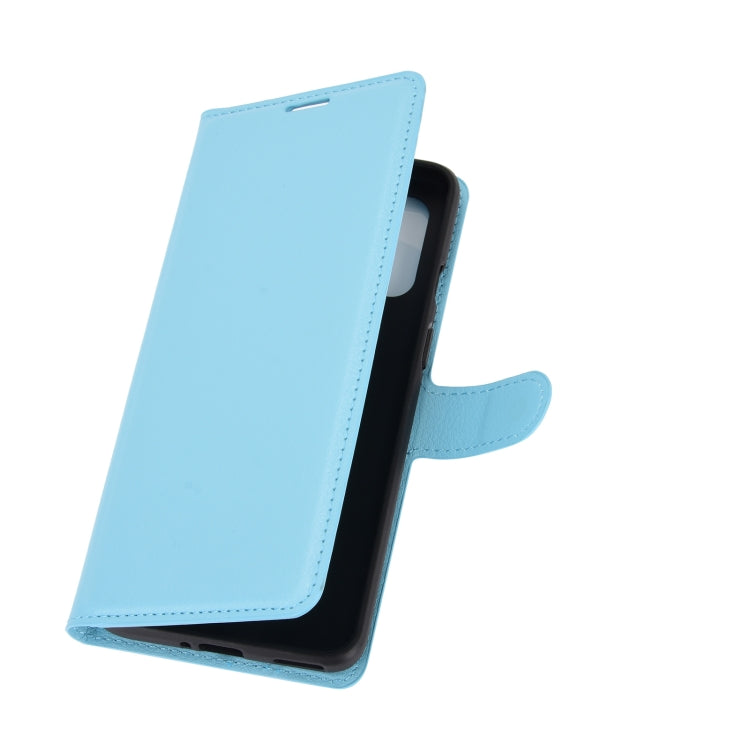 For OnePlus 8T Litchi Texture Horizontal Flip Protective Case with Holder & Card Slots & Wallet