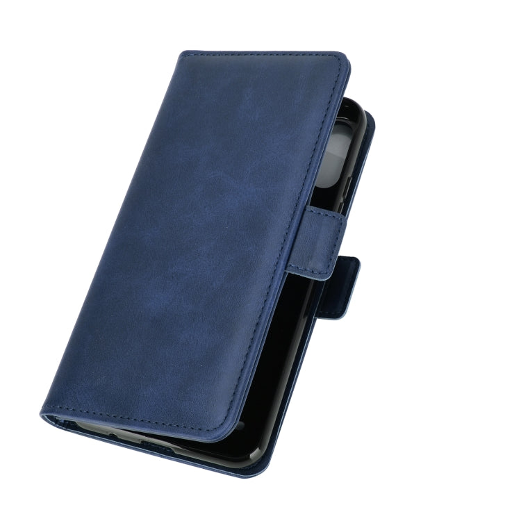For LG K22 Dual-side Magnetic Buckle Horizontal Flip Leather Case with Holder & Card Slots & Wallet