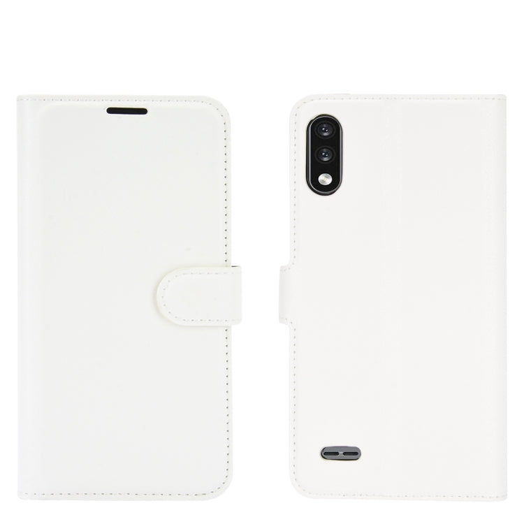 For LG K22 Litchi Texture Horizontal Flip Protective Case with Holder & Card Slots & Wallet